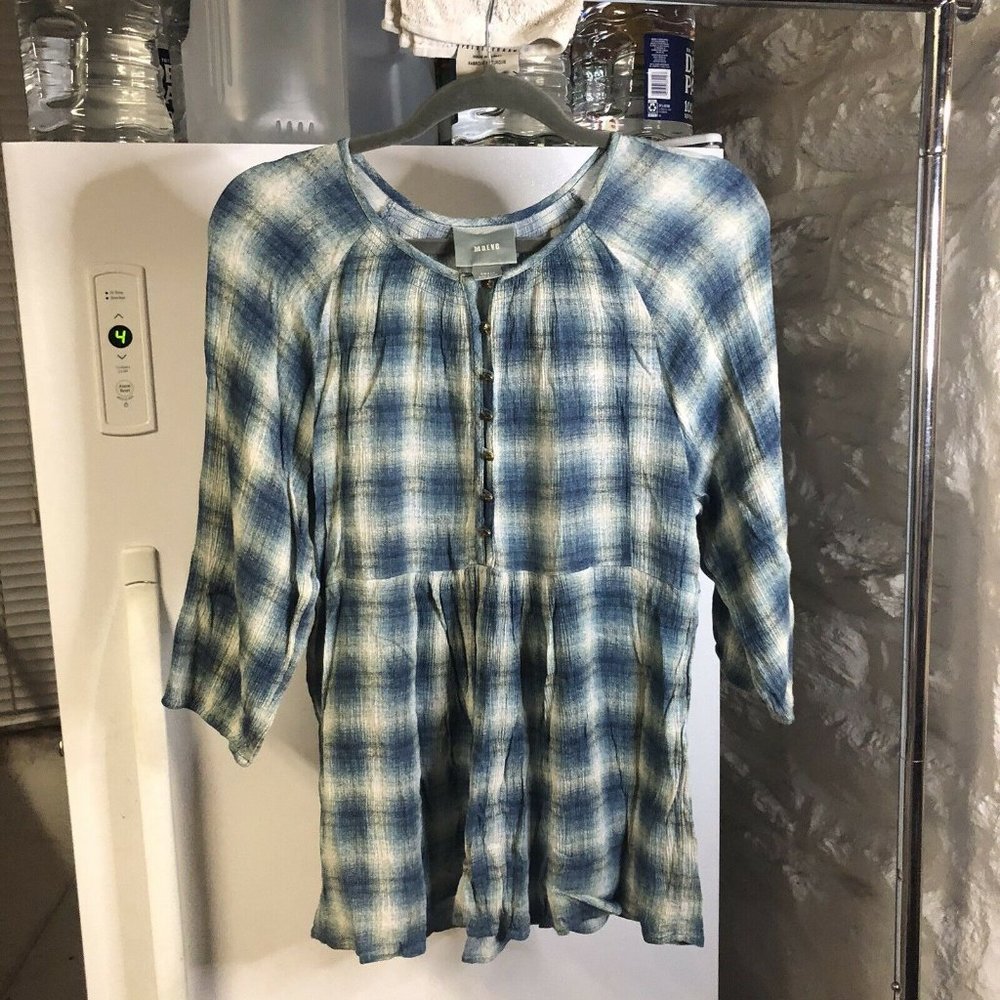 Anthropologie Maeve Womans Tunic Top 3/4 Sleeve